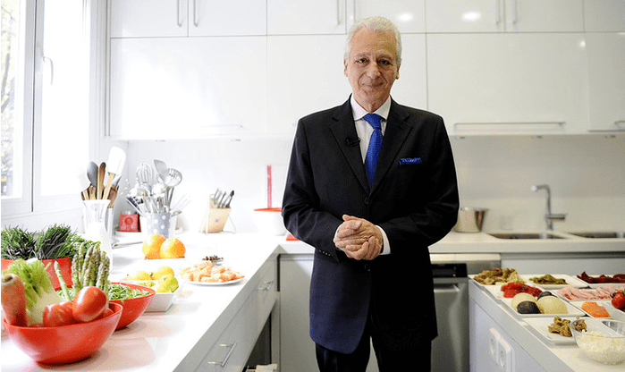 Pierre Ducan in de keuken