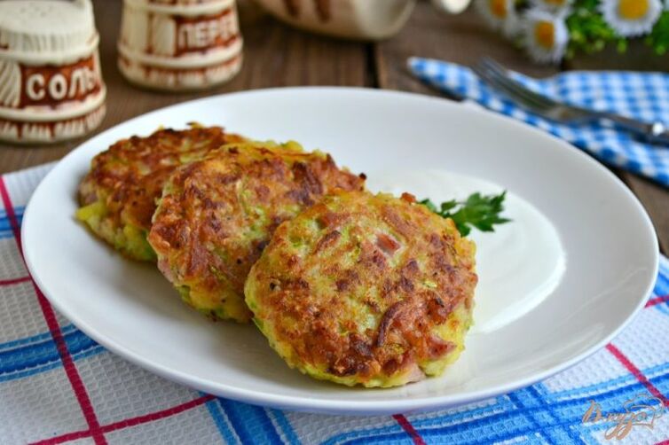 courgette koteletten